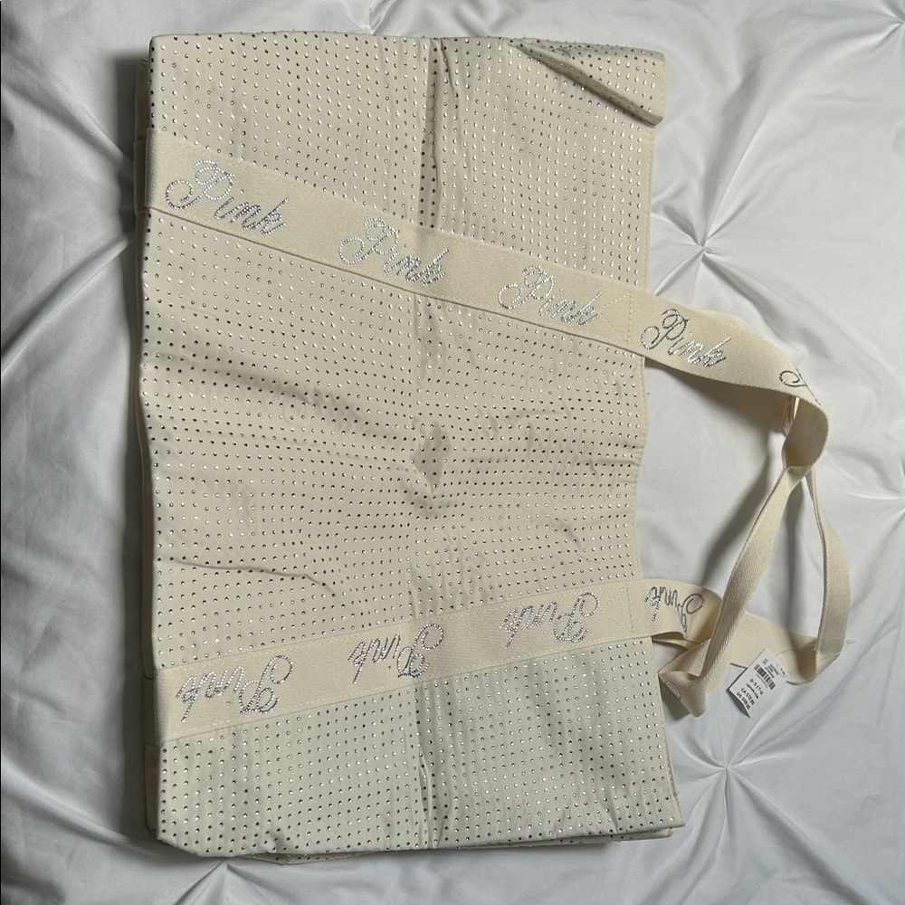PINK Victoria's Secret Beige Satchel